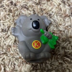 Fisher-Price Little People A-Z Learning Zoo playset. 
— Letter K